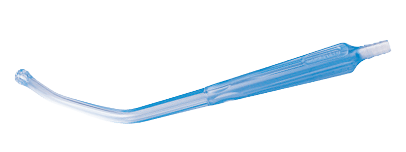 Instrumento de succión Yankauer rígido con punta de bulbo