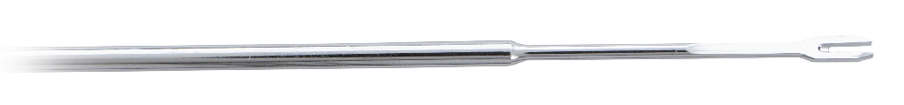 y-knotless forked tip